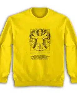 Homer Simpson Vitruvian Man Sweatshirt