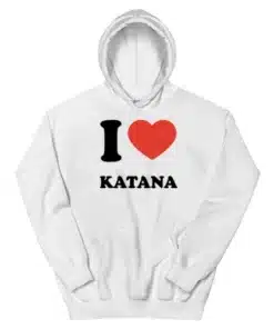 I Love Katana Hoodie