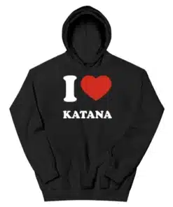 I Love Katana Hoodie