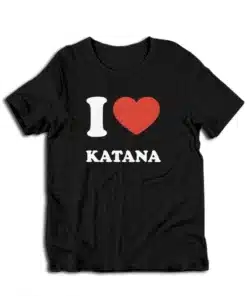 I Love Katana T-Shirt