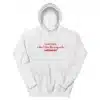 I'm Not Rihanna I Don't Love The Way U Lie I Will Block You Hoodie