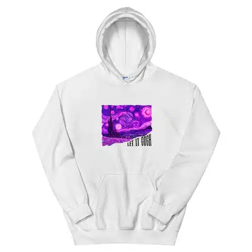 Let It Gogh Funny Van Gogh Starry Night Hoodie