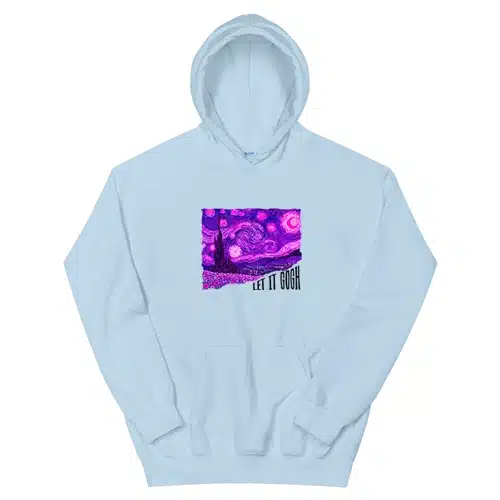Let It Gogh Funny Van Gogh Starry Night Hoodie