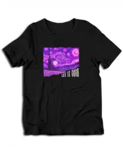 Let It Gogh Funny Van Gogh Starry Night T-Shirt