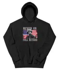 Never Go Full Retard 4th of July Hoodie