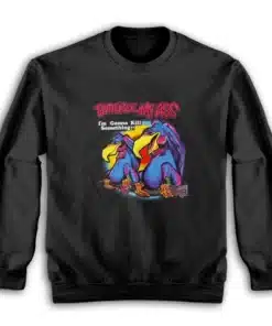 1970s Vultures Patience My Ass I'm Gonna Kill Something Sweatshirt