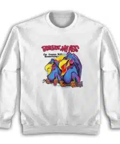 1970s Vultures Patience My Ass I'm Gonna Kill Something Sweatshirt