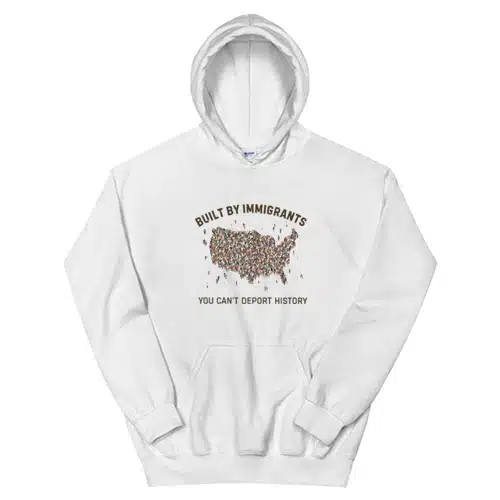 Built By Immigrants You Can't Deport History Hoodie