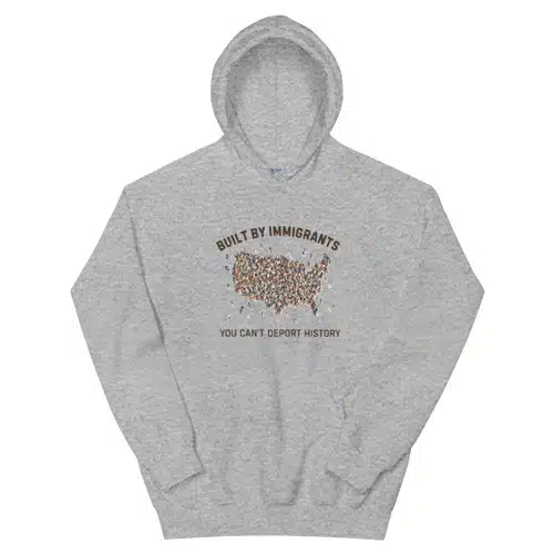 Built By Immigrants You Can't Deport History Hoodie