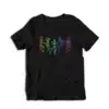 Dancing Skeletons Rainbow Vintage T-Shirt