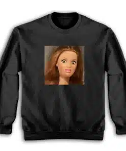 Doll Face Meme Sweatshirt