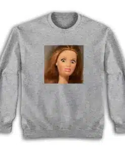 Doll Face Meme Sweatshirt