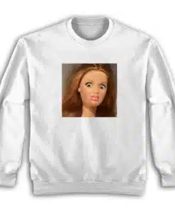 Doll Face Meme Sweatshirt