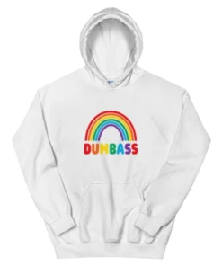 Dumbass Rainbow Hoodie