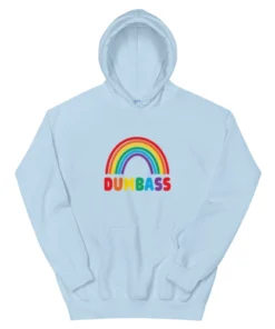 Dumbass Rainbow Hoodie