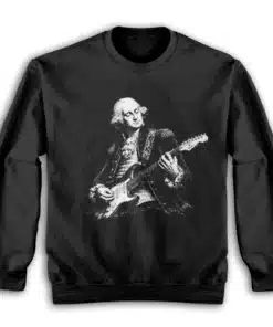 George Washington Playing Guitar Sweatshirt
