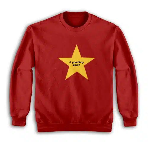 Minus One Good Boy Point Sweatshirt