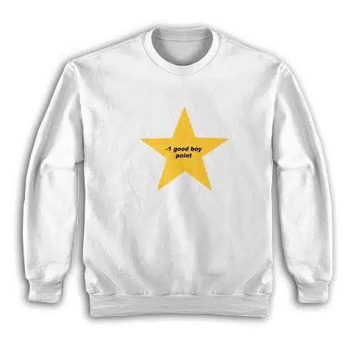 Minus One Good Boy Point Sweatshirt