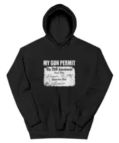 My Gun Permit The 2nd Amendment Hoodie