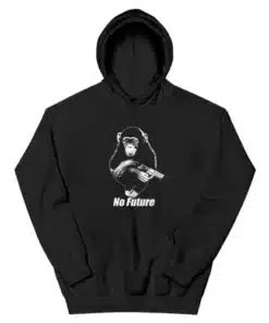 No Future Monkey Hoodie