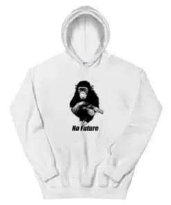 No Future Monkey Hoodie