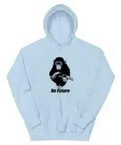 No Future Monkey Hoodie