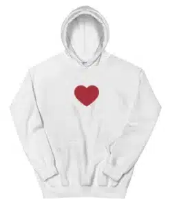 Pink Heart Hoodie