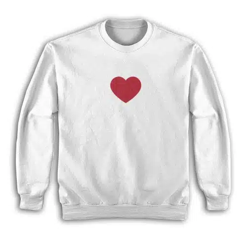 Pink Heart Sweatshirt