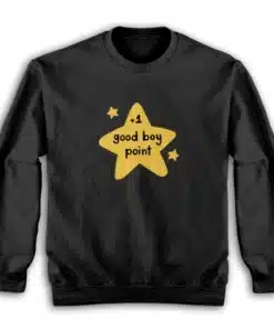 Plus One Good Boy Point Sweatshirt
