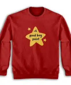 Plus One Good Boy Point Sweatshirt