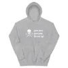 Poo Poo Pee Pee Throw Up Funny Skull Hoodie
