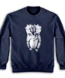 Sad Kitten Standing Cat Meme Sweatshirt