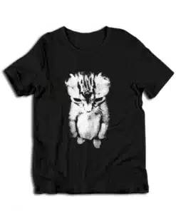 Sad Kitten Standing Cat Meme T-Shirt