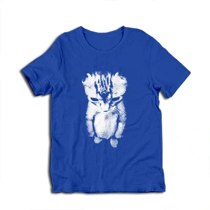 Sad Kitten Standing Cat Meme T-Shirt