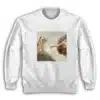The Creation of Cat Sweatshirt