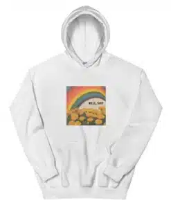 Well Shit Rainbow Vintage Hoodie