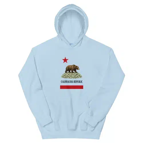 Califraudia Republic Political Statement Hoodie
