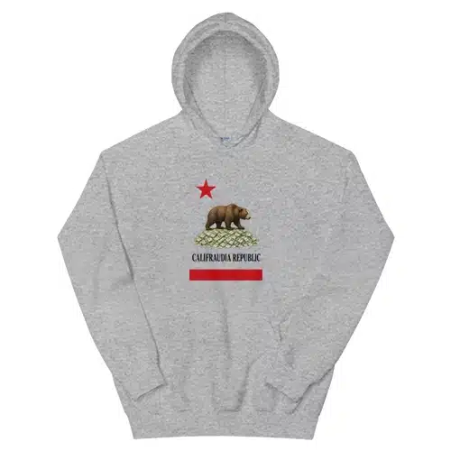 Califraudia Republic Political Statement Hoodie