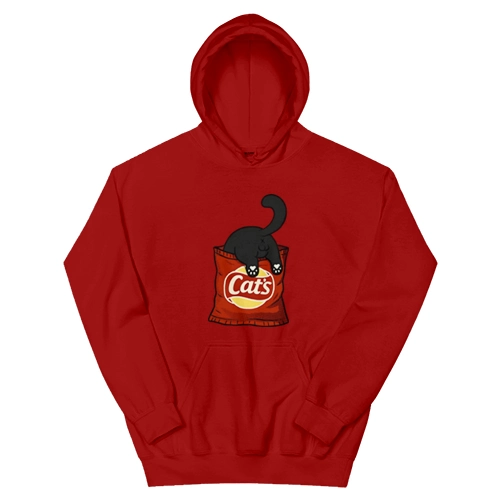 Cats Snack Funny Parody Hoodie