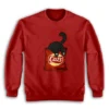 Cats Snack Funny Parody Sweatshirt