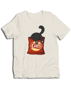 Cats Snack Funny Parody T-Shirt