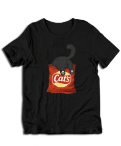 Cats Snack Funny Parody T-Shirt