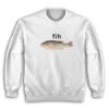 Fih Fish Meme Brain Rot Sweatshirt