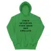 Girls Invented Punk Rock Not England Hoodie