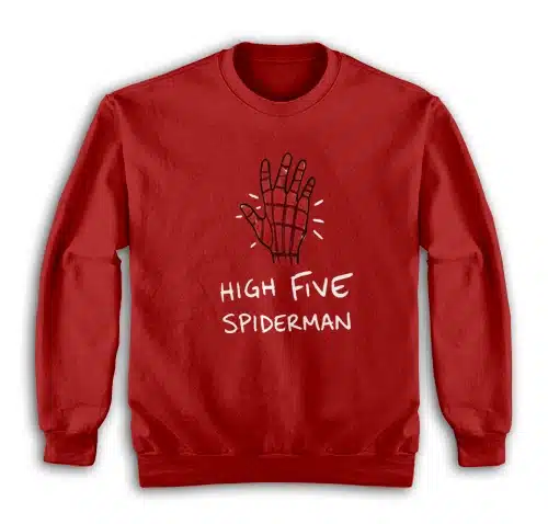 High Five Spiderman Sweatshirt