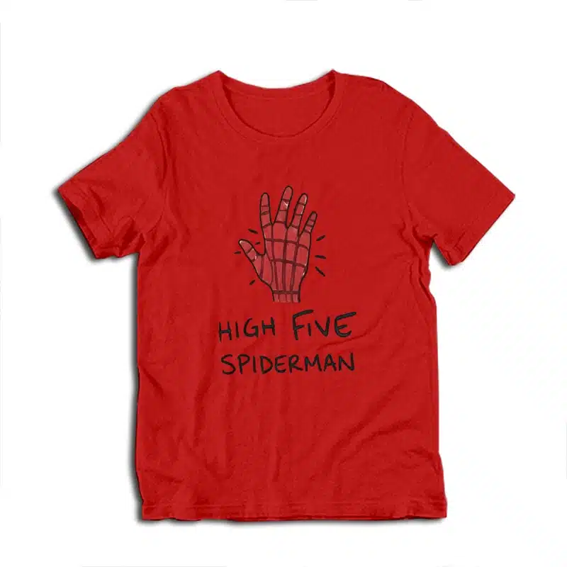 High Five Spiderman T-Shirt