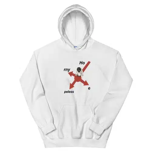 Raccoon Horny Hopeless Hoe Hoodie