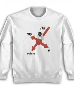Raccoon Horny Hopeless Hoe Sweatshirt