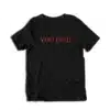 You Died Bold Red Text Graphic T-Shirt
