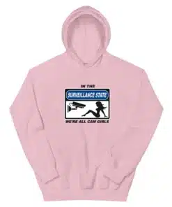 In The Surveillance State We're All Cam Girls Hoodie